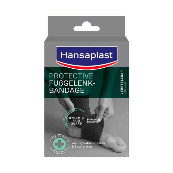4005800325762 - Sprunggelenkbandage PROTECTIVE  02579 schwarz 4005800325762 Hansaplast