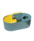 Schreibtisch-Organizer Toolbox Loft blau Kunststoff 4 Fächer 34,0 x 18,7 x 18,8 cm