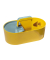 Schreibtisch-Organizer Toolbox Loft gelb Kunststoff 4 Fächer 34,0 x 18,7 x 18,8 cm