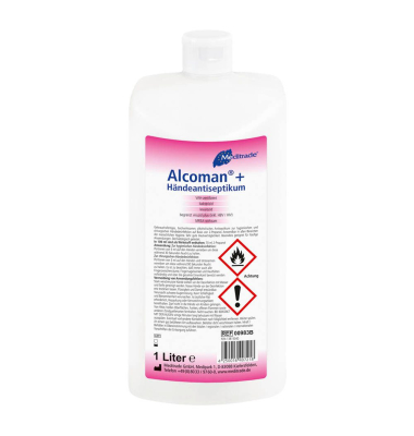 Alcoman + Händedesinfektionsmittel 1,0 l