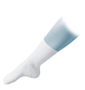 Arztsocken weiß Größe 44