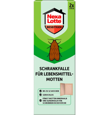 Mottenschutz Lebensmittel weiß, blau