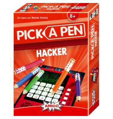Würfelspiel Pick a Pen Hacker