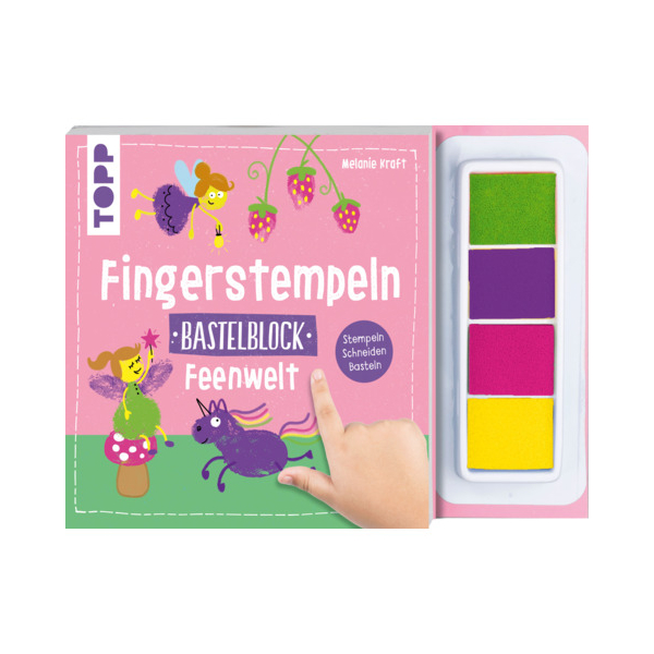 Topp Bastelblock Fingerstempeln Feenwelt 9783735892232 Topp