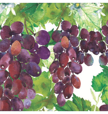 Motivservietten 210877, mehrfarbig / Herbst, 3-lagig, 25x25cm