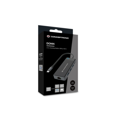 USB 3.2 Gen 1 Dockingstation 7-in-1