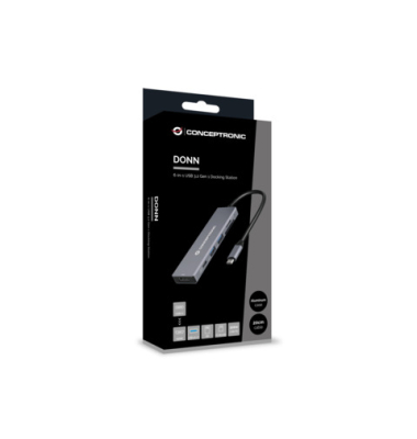 USB 3.2 Gen 1 Dockingstation 6-in-1