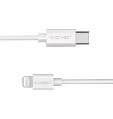 Ladekabel USB-C 2.0Lightning 1m weiß