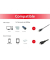 USB 2.0 A auf Micro-B Kabel, 1.0m