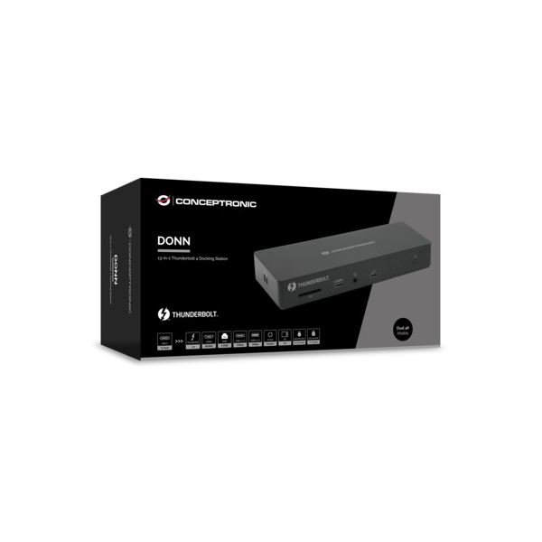 4015867240748 - DONN30B Datenverteiler Umschalter DONN30B 13-in-1 Thunderbolt 4 Docking DONN30B 4015867240748