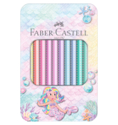 Farbstiftetui 10ST Jumbo Sparkle Pastell