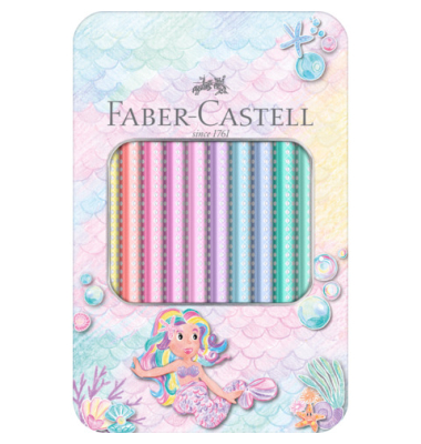 Farbstiftetui 10ST Jumbo Sparkle Pastell