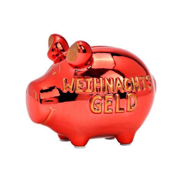 3 Stück KCG Spardose Schwein (klein) 10044521 , Weihnachtsgeld 4007698706517 KCG