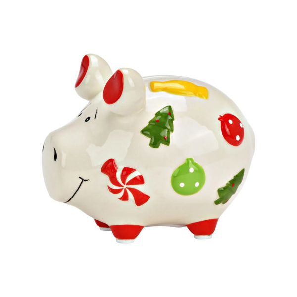 3 Stück KCG Spardose Schwein (klein) 10044523 , Weihnachten 4007698706586 KCG