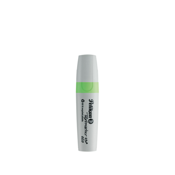 10 Stück Pelikan Textmarker 823357, neongrün, 1,2+5mm Keilspitze 4012700823359 Pelikan