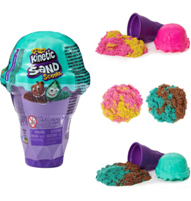 Kinetic-Sand KNS Ice Cream Container