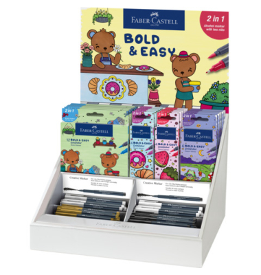 Thekendisplay Bold&Easy Goldfaber