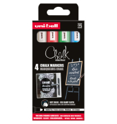 Kreidemarkeretui 4ST Uni Chalk sortiert