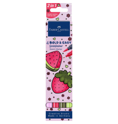 Sketchmarker 4ST Bold&Easy Etui I