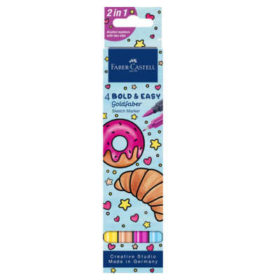 Sketchmarker 4ST Bold&Easy Etui II