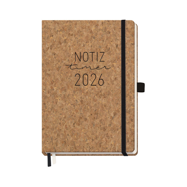 4029357099211 - Buchkalender 9919-4 braun 1 Woche   1 Seite 15x21cm 2026 4029357099211 Häfft