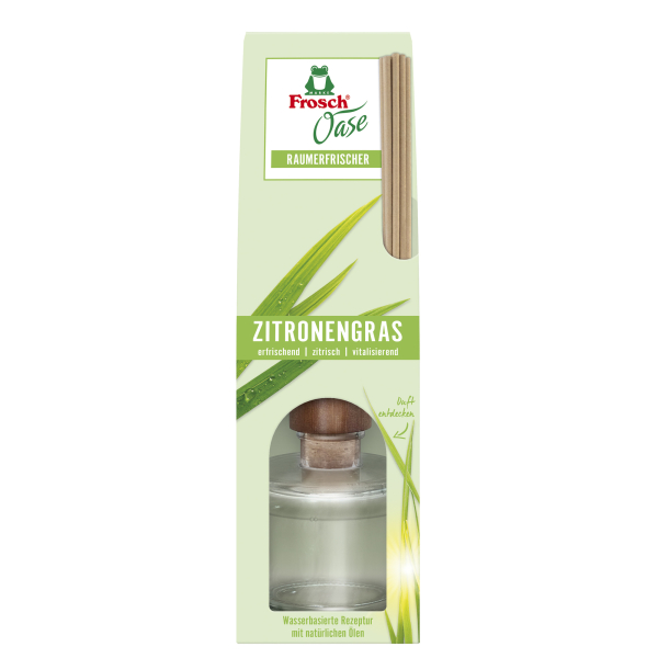 4001499969768 - Lufterfrischer 116976 Zitronengras 90ml Glasflakon 4001499969768 90 Milliliter