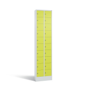 Fachschrank 20Fächer 195x46x20cm lgr/clowngn