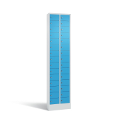 Fachschrank 30Fächer 195x46x20cm lgr/lbl