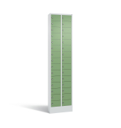 Fachschrank 30Fächer 195x46x20cm lgr/resedagn