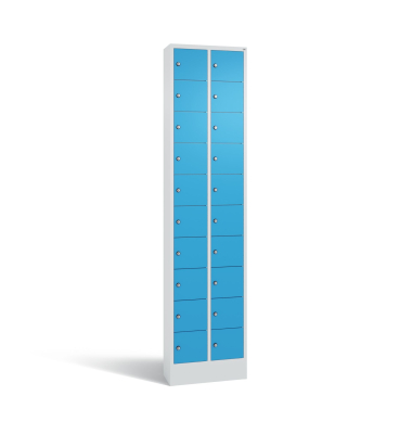 Fachschrank 20F&auml;cher 195x46x20cm lgr/lbl