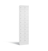 Fachschrank 20Fächer 195x46x20cm ws/ws