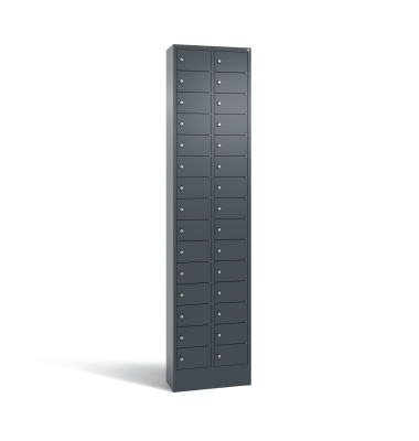 Fachschrank 30Fächer 195x46x20cm an/an