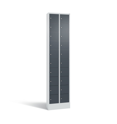 Fachschrank 20F&auml;cher 195x46x20cm lgr/an