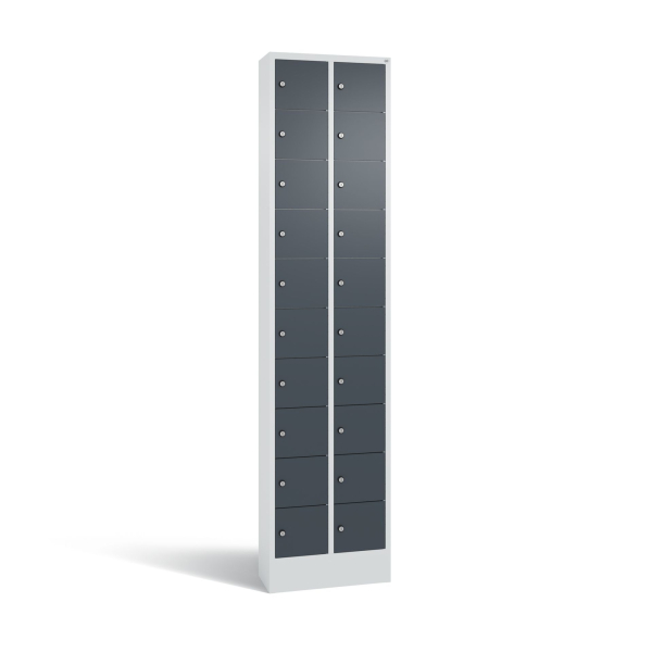 4066681196629 -  Fachschrank 20Fächer 195x46x20cm lgr an 4066681196629 C+P