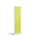 Fachschrank 20Fächer 195x46x20cm ws/clowngn