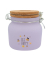 Spardose Glas Bee lila