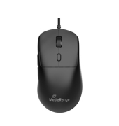 Maus optisch kabelgebunden USB-C schwarz