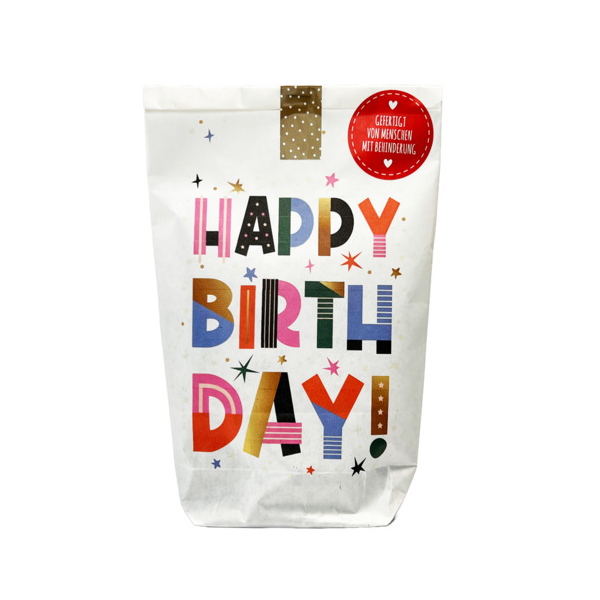 4250144789644 - Wundertüte 63712  Happy Birthday 14x21cm (BxL) in Papiertüte 4250144789644 WUNDERLE