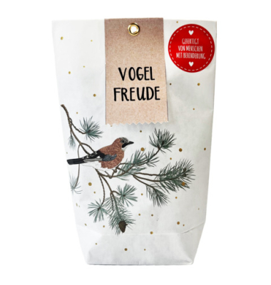 Wundert&uuml;te 63719 , "F&uuml;r Vogelfreunde", 14x22cm (BxL), in Papiert&uuml;te