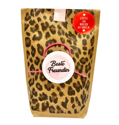 Wundert&uuml;te 63691 , "Beste Freundin", 14x22cm (BxL), in Papiert&uuml;te