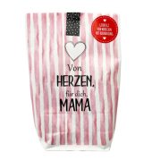 Wundert&uuml;te 63815 , "Von Herzen,f&uuml;r dich,Mama", 14x21cm (BxL), in Papiert&uuml;te