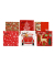 Weihn.Zelltuchserviette Red Christmas