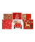 Weihn.Zelltuchserviette Red Christmas