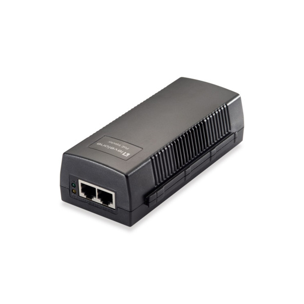 LevelOne POI-3014 PoE-Adapter Schnelles Ethernet, Gigabit Ethernet 52 V