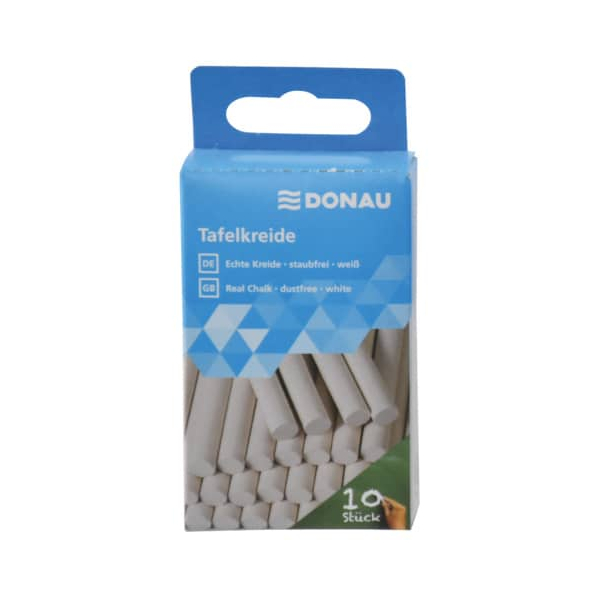 Donau Tafelkreide, 4520010-09, weiß 9004546453444 Donau 10 Stück