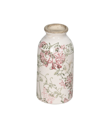 Vase Steinzeug bunt