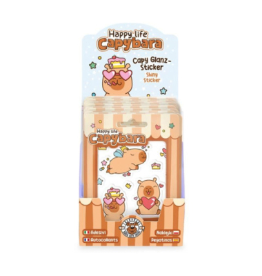 Sticker Set 26-tlg. Capybara sortiert