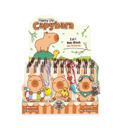 Spiralnotizblock Mini Capybara sortiert