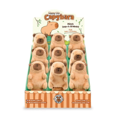 Armband Snap Plüsch Capybara