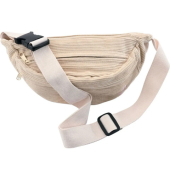 Gürteltasche Cord beige